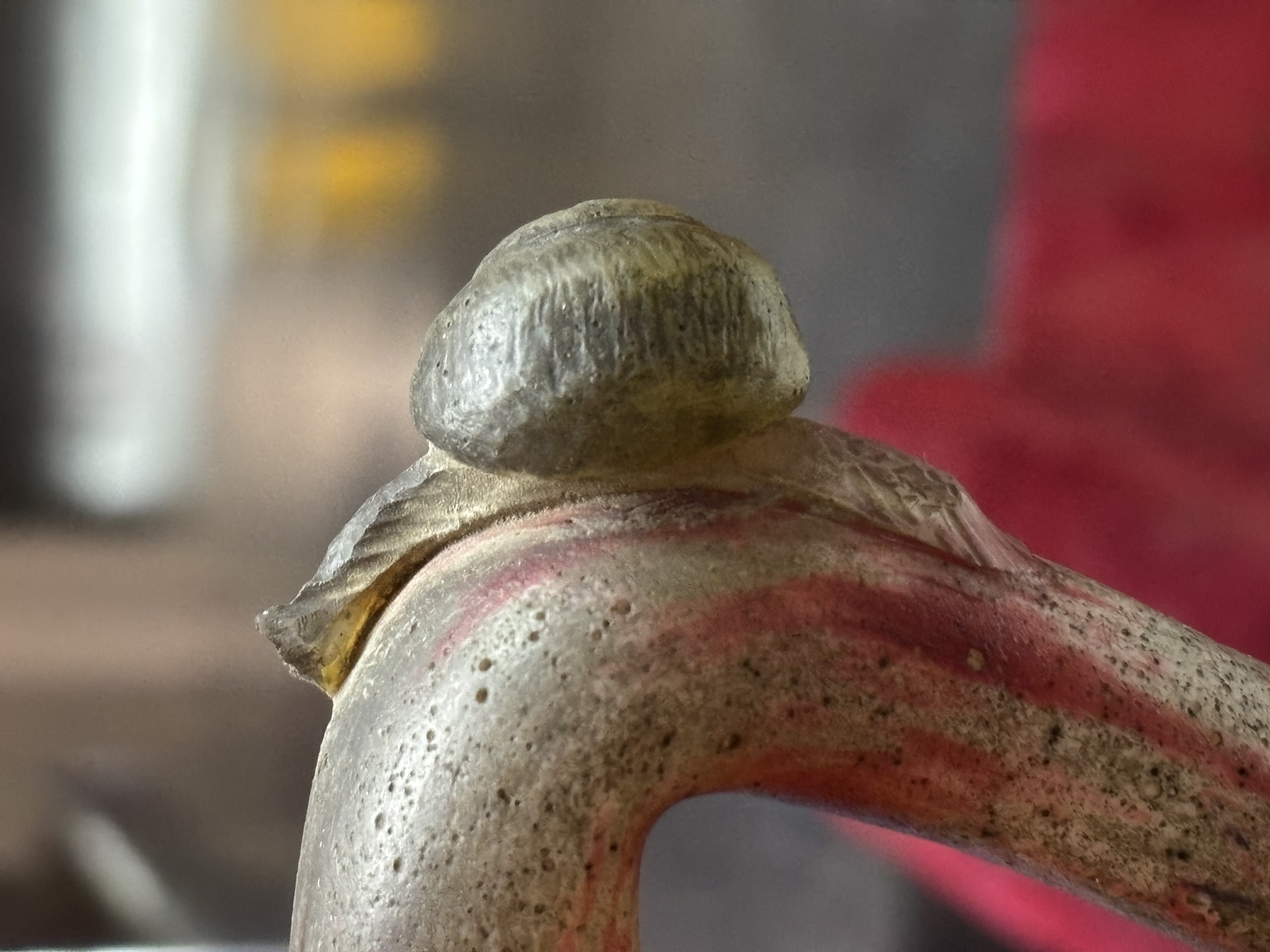 Daum Grapvine Two Handled Vase with Gastropods