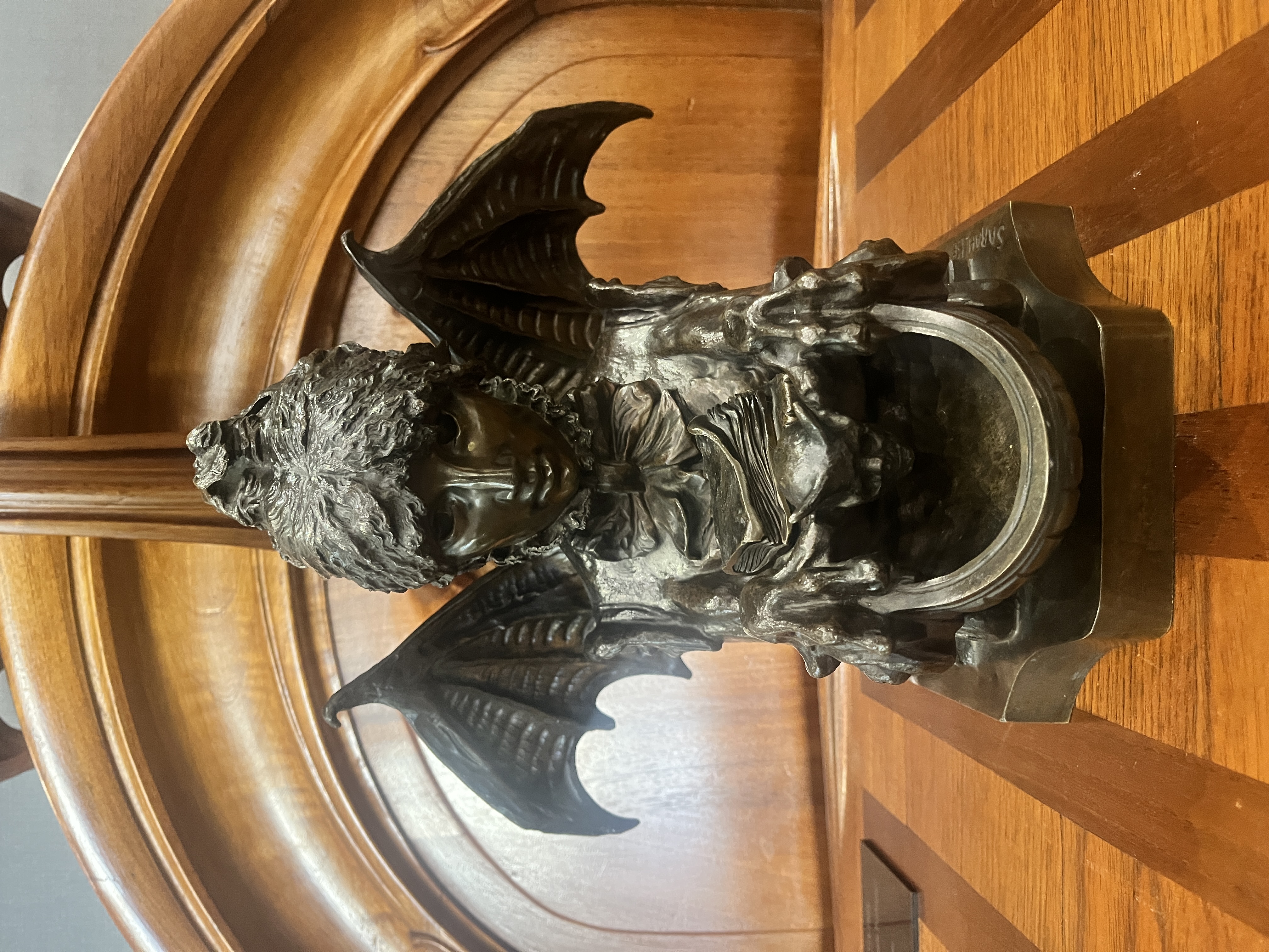 Encrier Fantastique (Self-Portrait as a Sphinx)