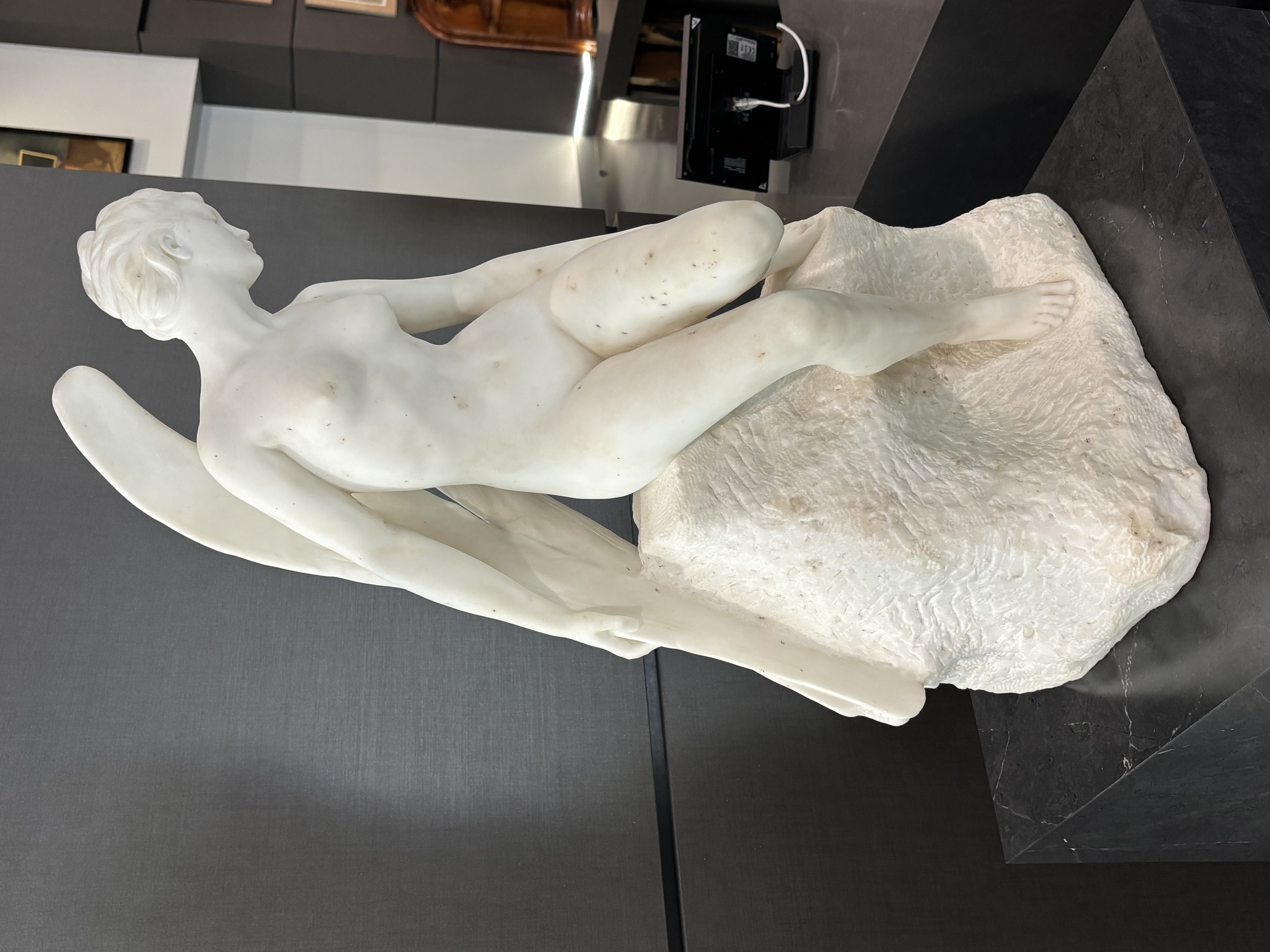 Marble Sculpture of an Angel