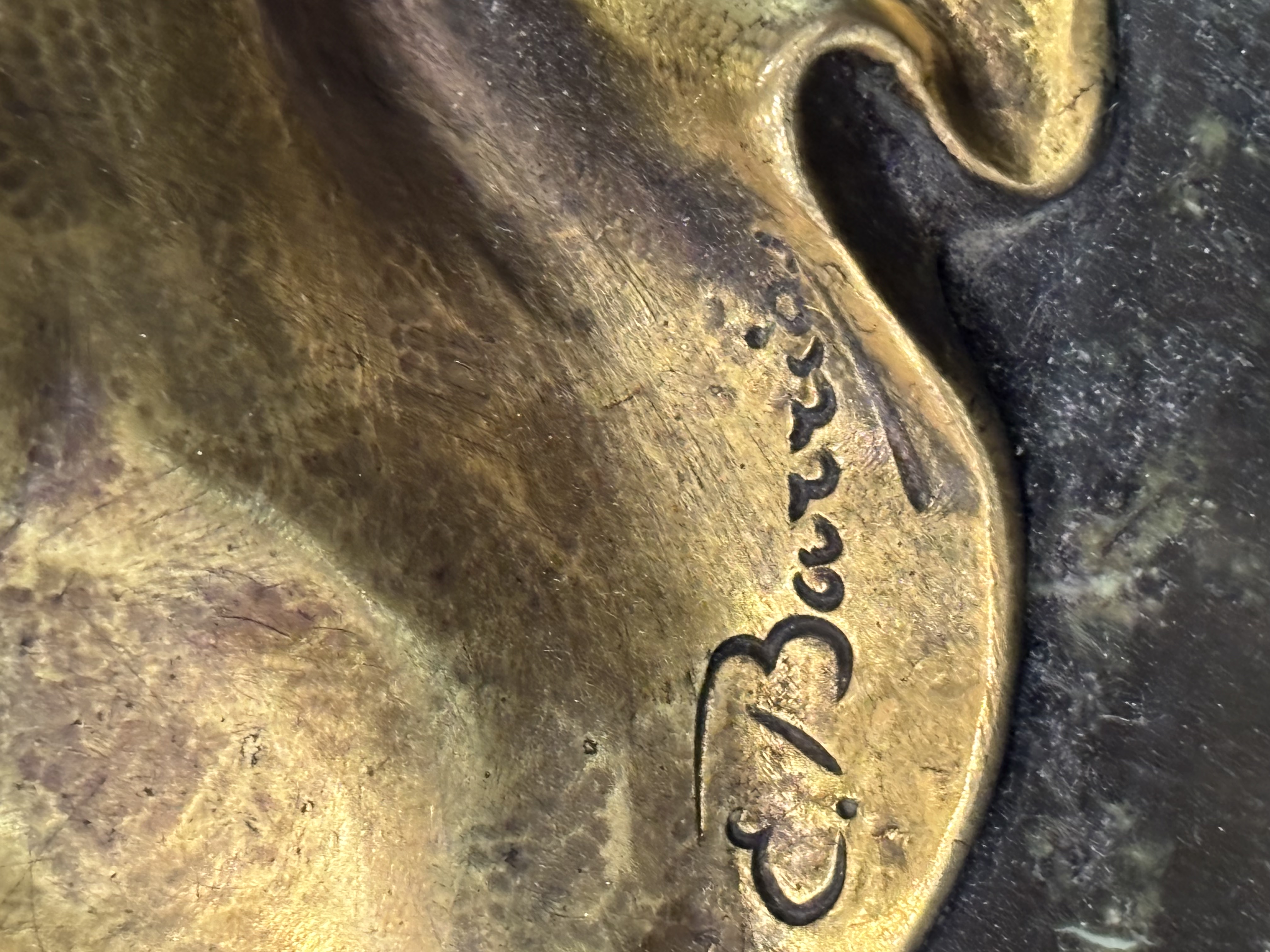 Nature Unveiling Herself Before Science in Bronze and Marble
