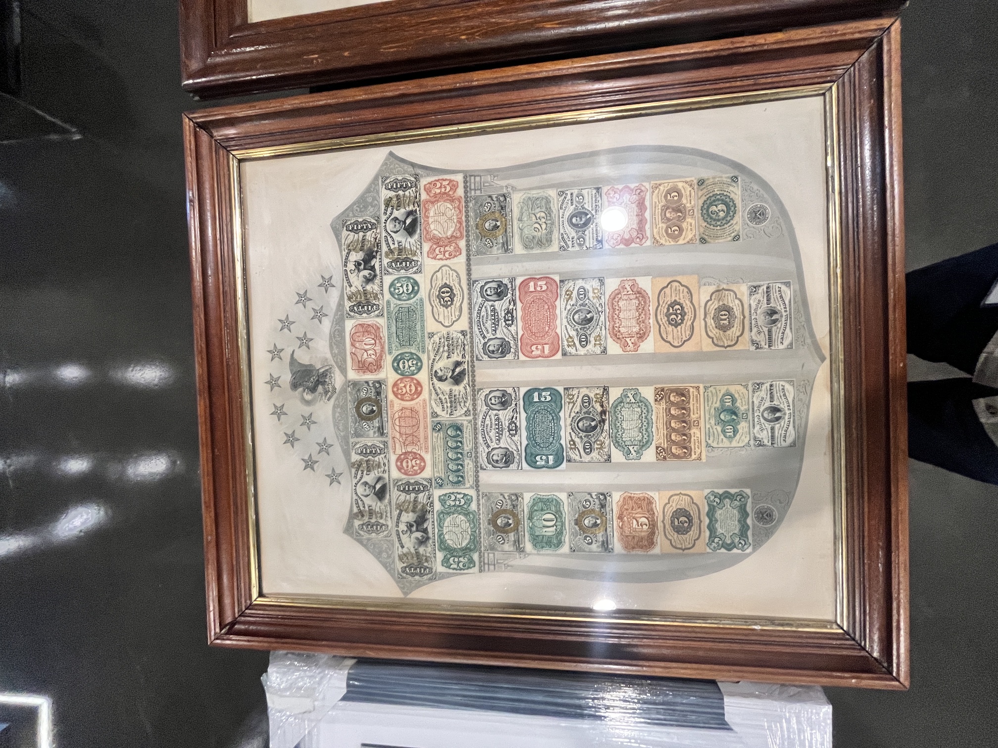 Grey Currency Shield