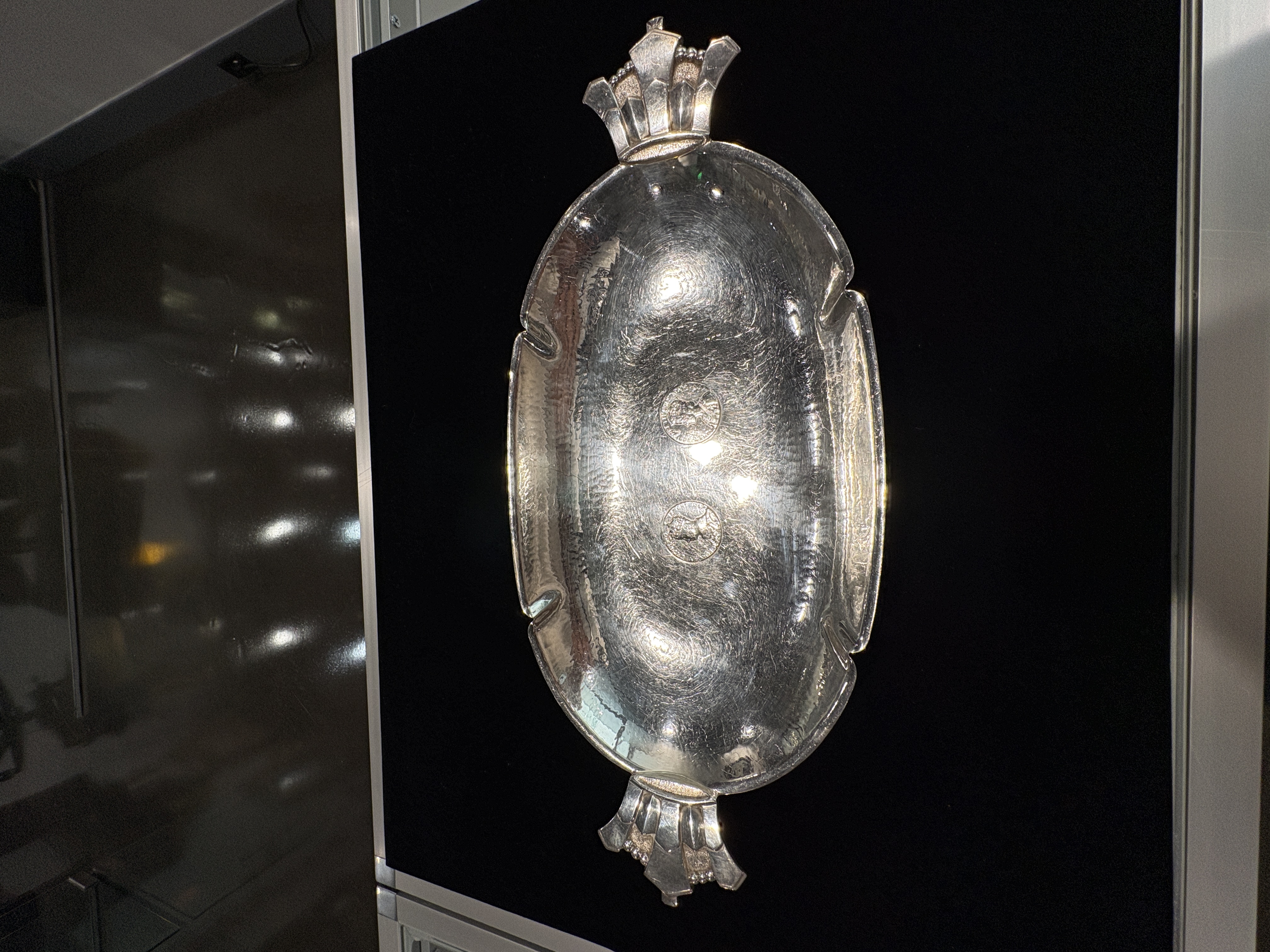George VI Coronation Bowl English Arts & Crafts Movement Robert Edgar Stone for Asprey 